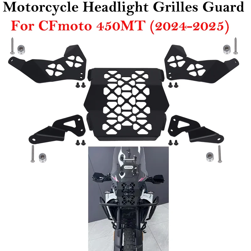Protector de faro delantero CFMOTO CF450MT con parrilla