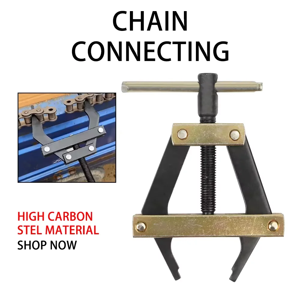 Herramientas de cadena de rodillos, Kit de cortador para motocicleta, bicicleta, Go Kart, ATV, herramienta de conexión de repuesto, #25-60, #60-100 - imagen 4