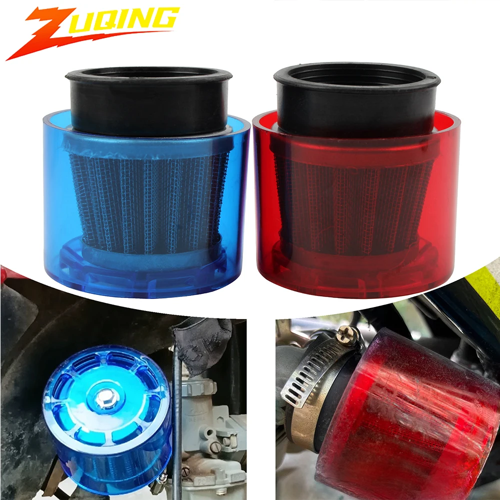 Filtro de Aire Universal Impermeable para Moto y ATV – Diámetros 28-47mm