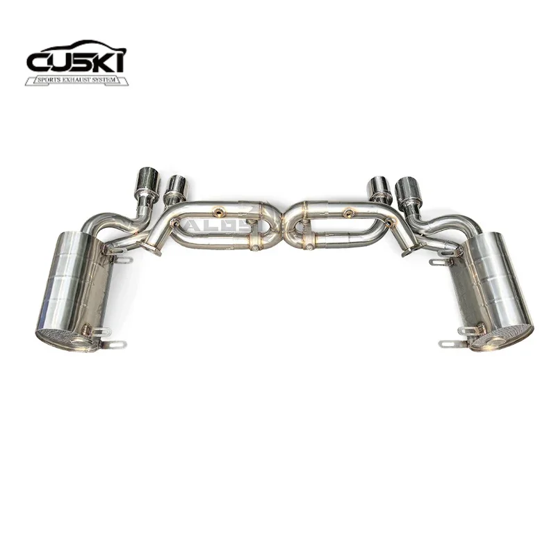 Escape deportivo Porsche 996 – Silenciador trasero inoxidable 3.4-3.6 - imagen 3