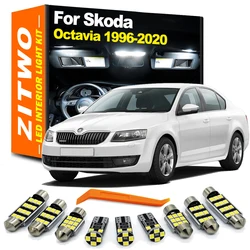 Kit bombillas LED interior ZITWO para Skoda Octavia MK1 MK2 MK3