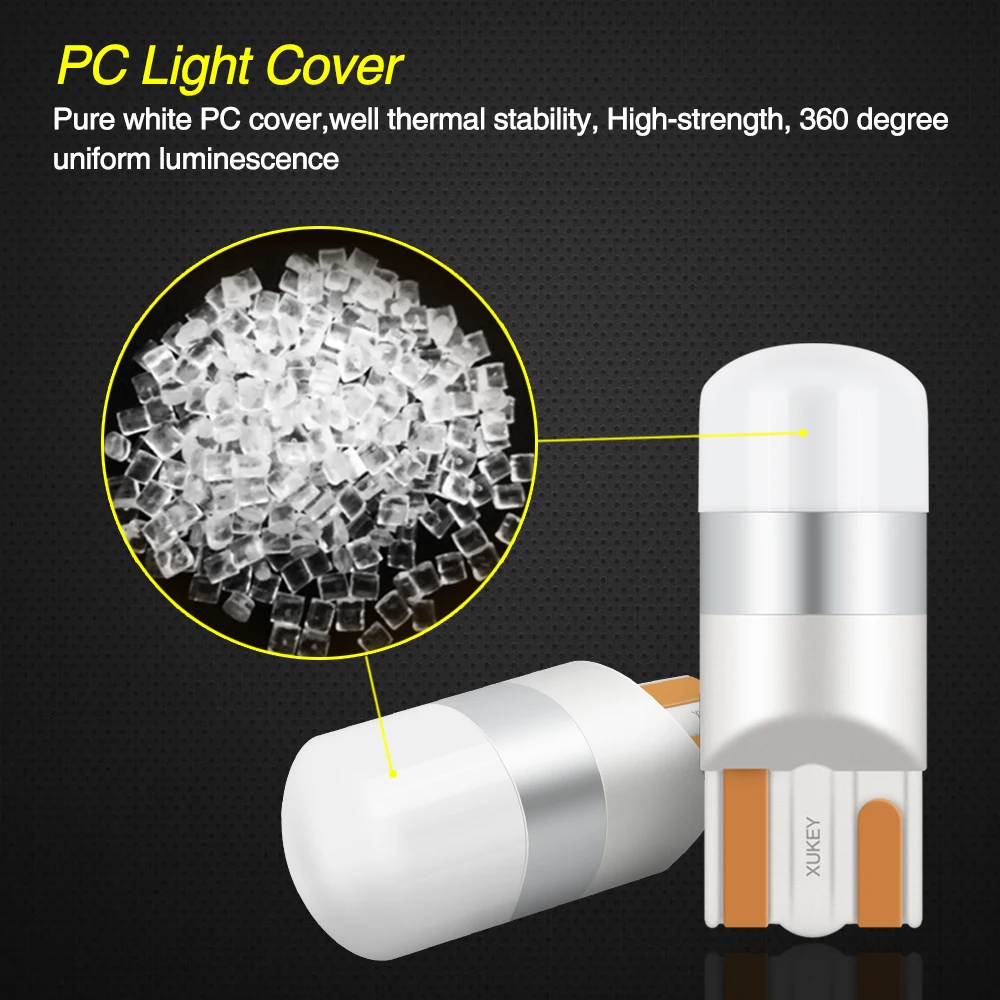 Bombilla LED T10 W5W 194 168 CANBUS sin error Xukey - imagen 2