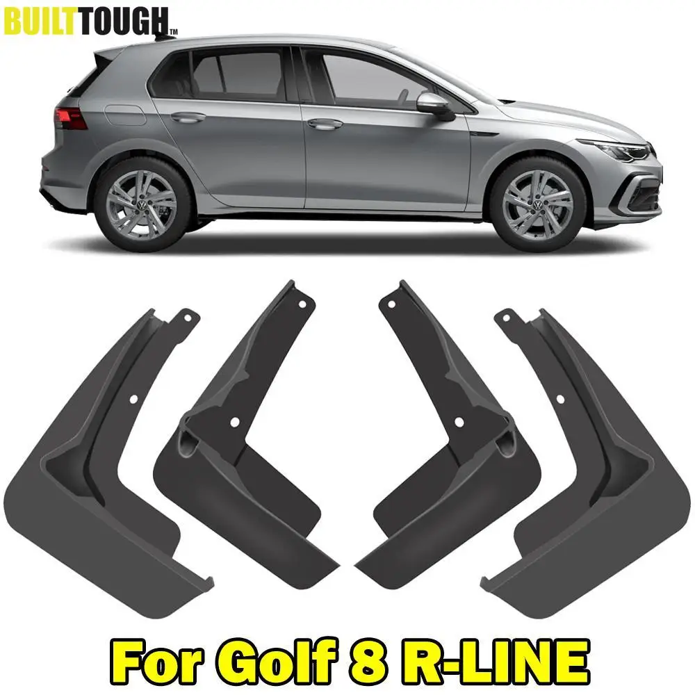 Guardabarros delanteros y traseros protector – VW Golf 8 GTI/GTD/GTE r-line
