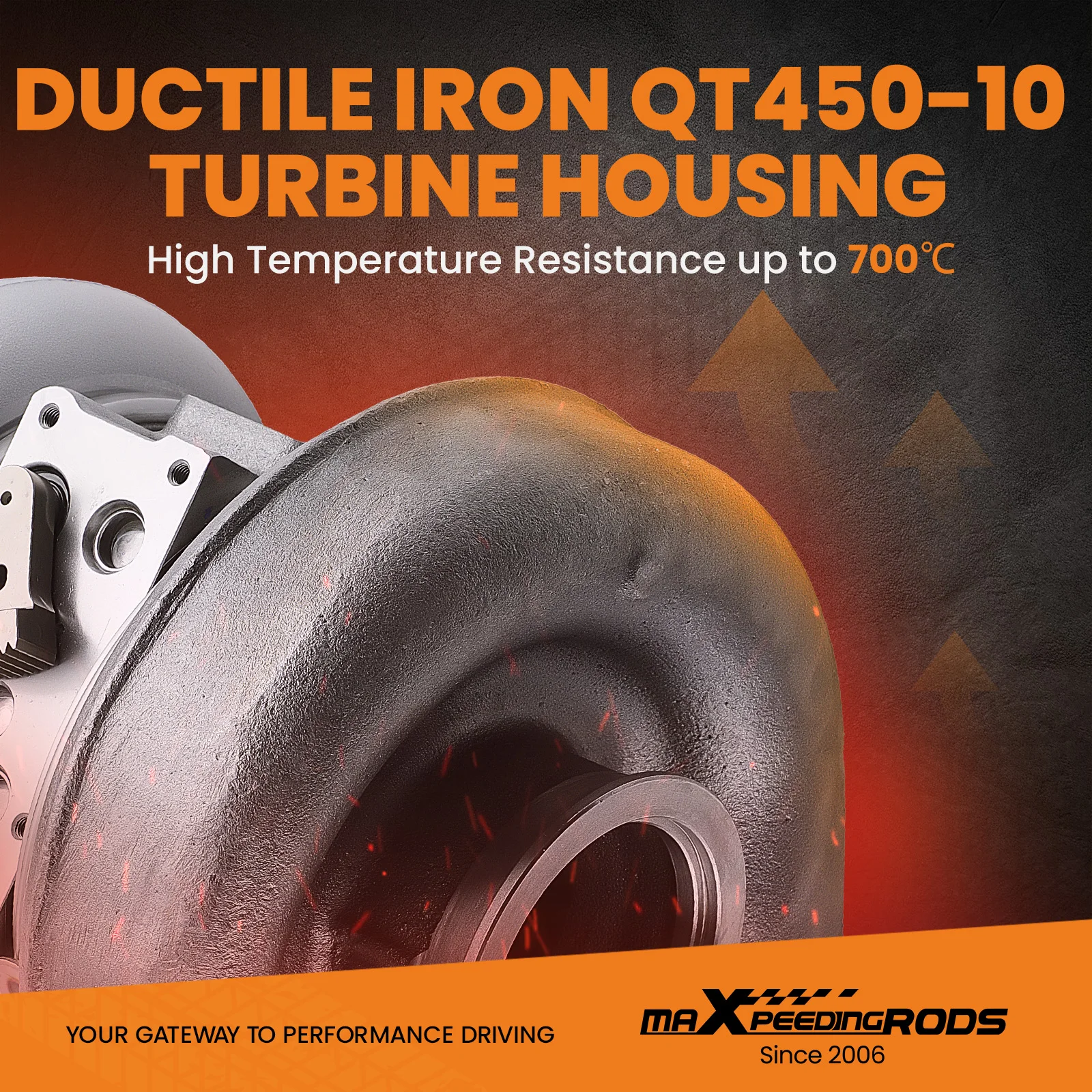 Turbocompresor HE451VE para Volvo D13, Mack MP8 y Cummins - imagen 2