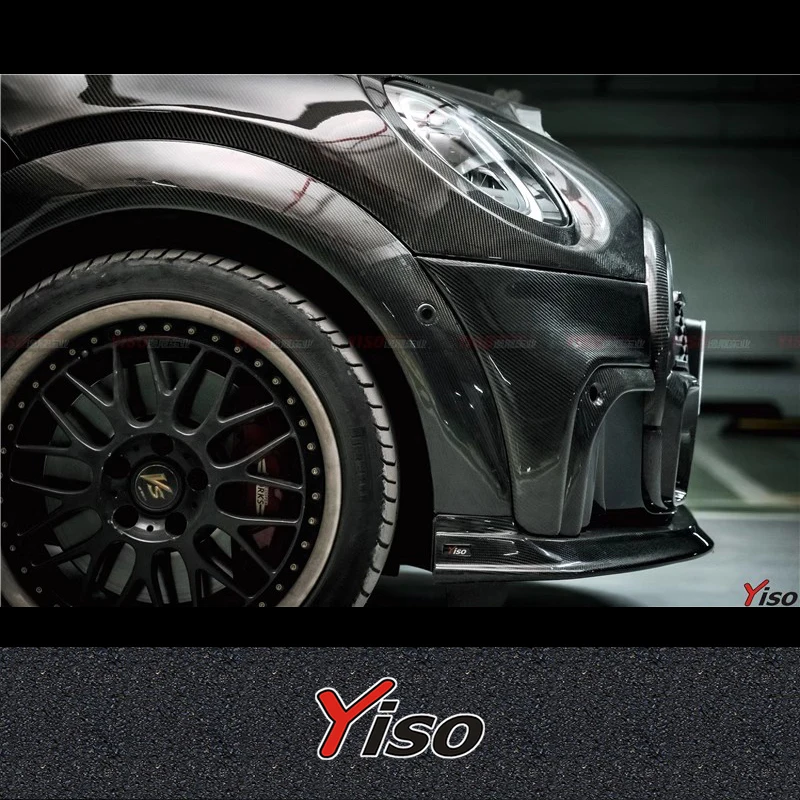 Kit aerodinámico MINI F56 JCW 2022 - fibra de carbono labio frontal - imagen 5
