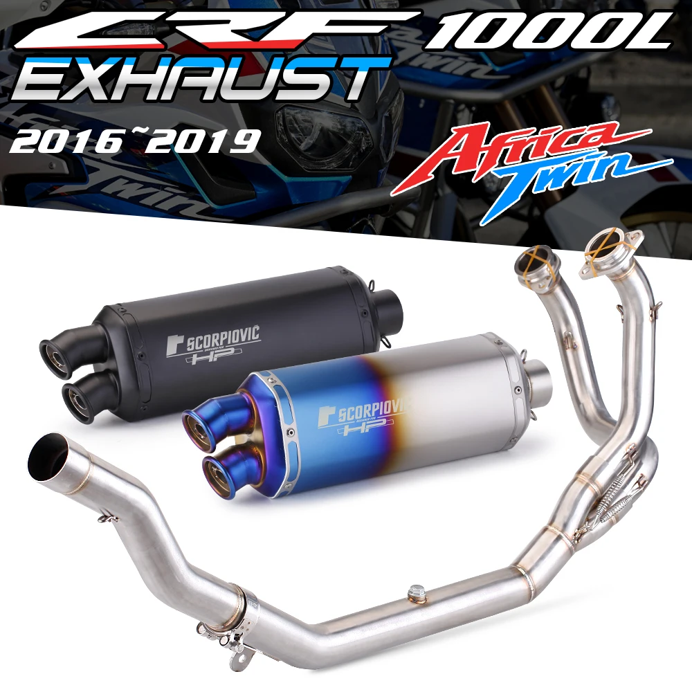 Sistema de escape completo Honda CRF1000L Africa Twin 2016-2019