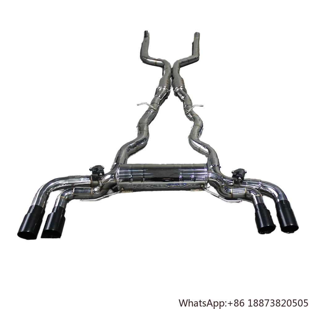 Catback válvulas rendimiento inoxidable BMW M8 Coupe 4.4T 2017-2023