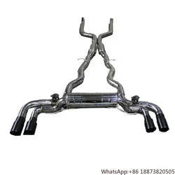 Catback válvulas rendimiento inoxidable BMW M8 Coupe 4.4T 2017-2023