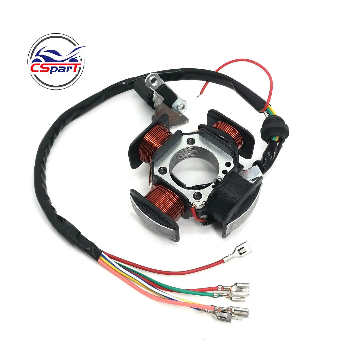 Estátor magnético de 6 cables – Pit bike Xmotos, Kaya o Apollo CG 125-150cc - imagen 2