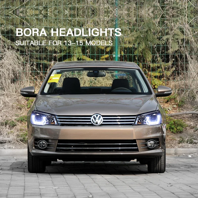 Faros LED Sewiyolin para Volkswagen Bora 2013-2015