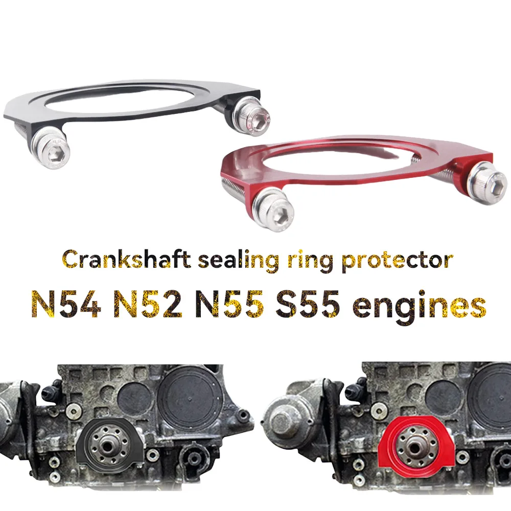 Protector de correa serpentina de sello de manivela para BMW N52 N54 N55 S55 135i 335i 435i 535i X1 X3 X5 reemplazo de placa de protección - imagen 5