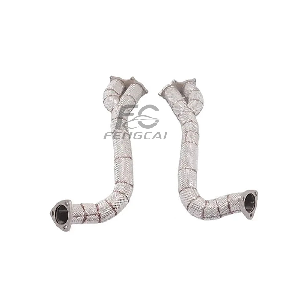 Tubo recto deportivo de acero inoxidable Porsche Cayman GTS/GT4 - imagen 2