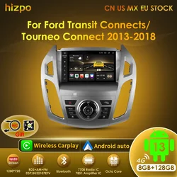 Autoradio Android Ford Transit Connect 2013-2018 Hizpo GPS Carplay