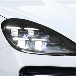 Faros delanteros LED con lente proyector Porsche Cayenne