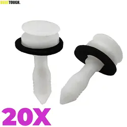 C2S13494 Jaguar Clips de sujecion para panel de puerta blanco