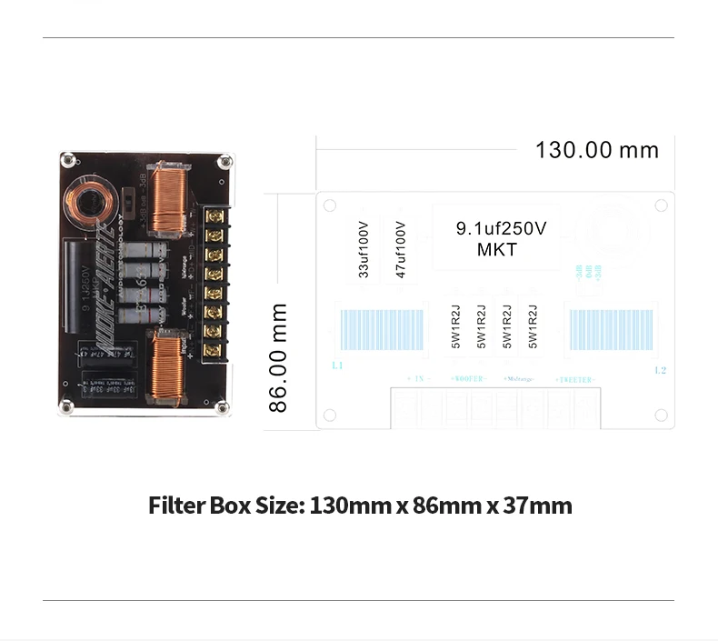 Detalle del interior de la caja con espuma protectora