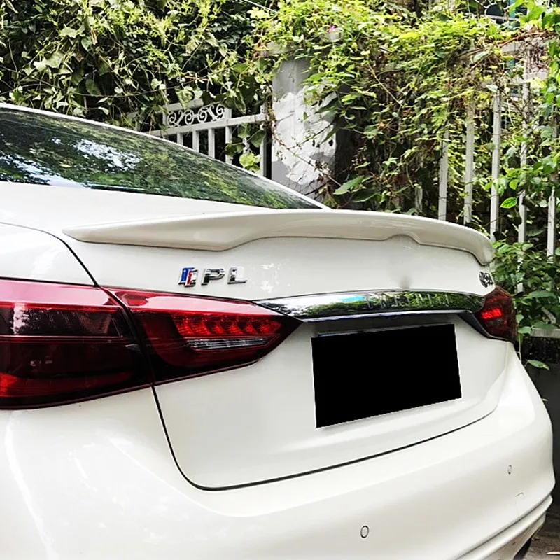 Alerón cola de pato negro Infiniti Q50 S 2014 - imagen 4