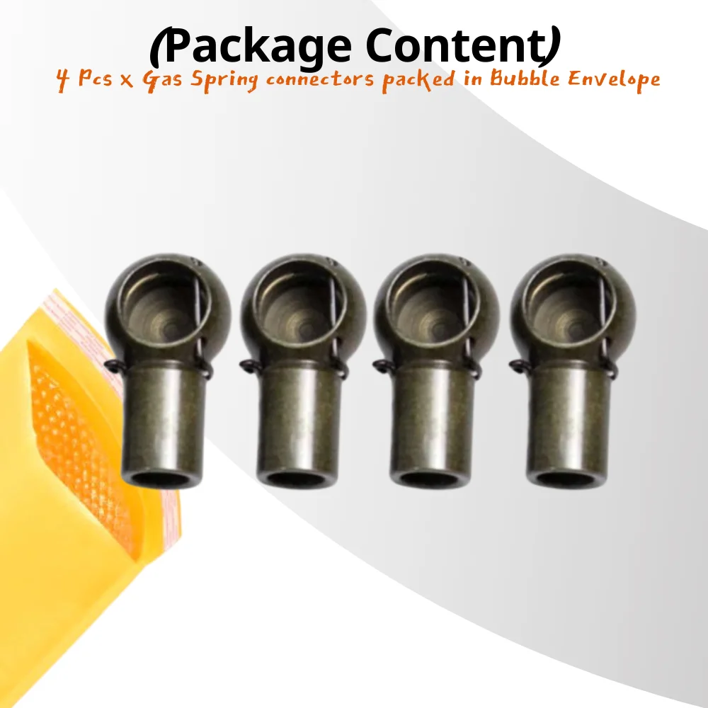 Conectores finales para muelle de gas, rosca hembra M6/M8, bola 10 mm - imagen 5