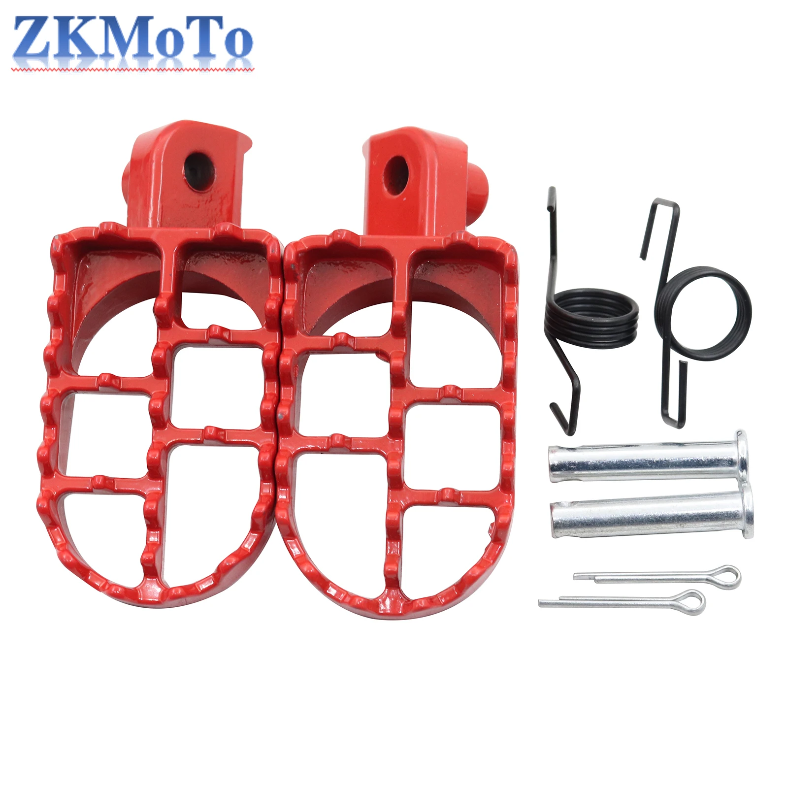 Estribos reposapiés para cross Yamaha PW50 PW80 y Honda XR50R - imagen 2