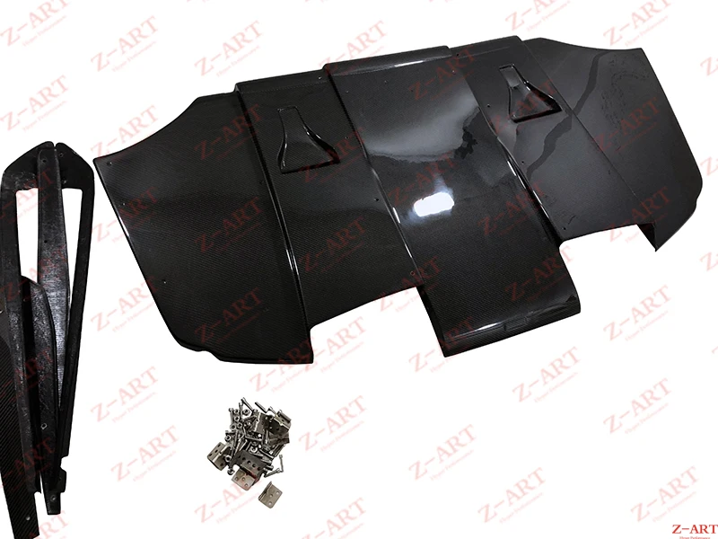 detalle de fibra de carbono BMW E92