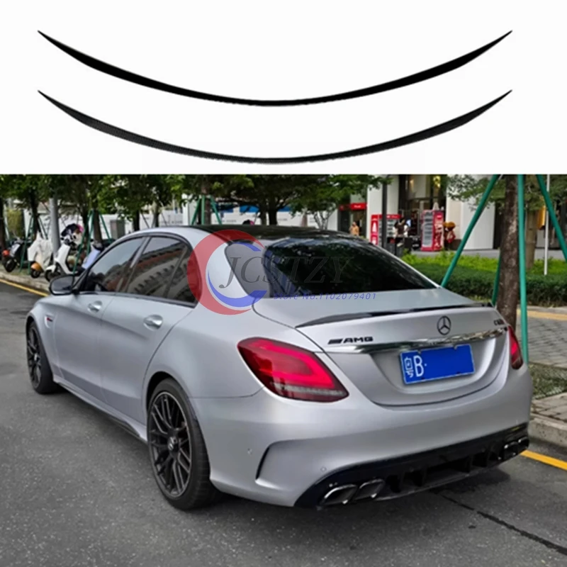 Mercedes-Benz Alerón trasero W205 C-Clase 2016-2018 imprimado - imagen 3