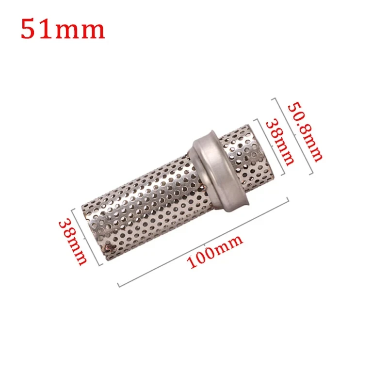 Silenciador escape universal con DB Killer para moto 51-60mm - imagen 2