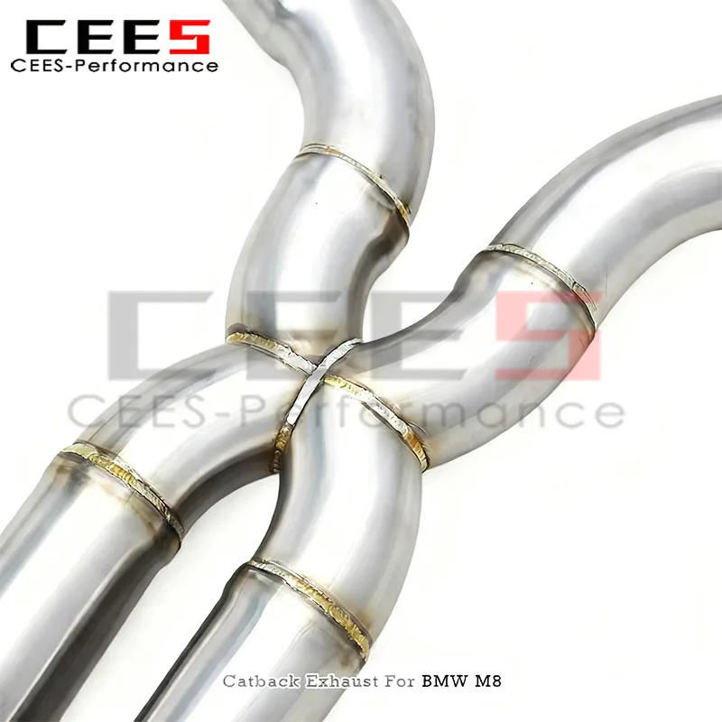 Kit Escape Catback CEES con Válvula – BMW M8 Gran Coupe F93 4.4T 2019-2024 - imagen 5