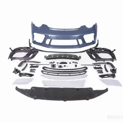 Paragolpes deportivo Porsche 911 991 2012-2018 sin pintar con antiniebla