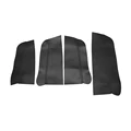 4pcs Black-Black