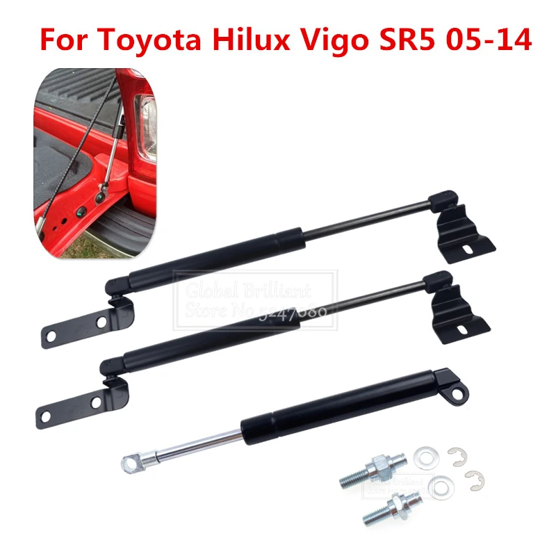 Amortiguadores de gas capó y puerta trasera Toyota Hilux 2005-2014