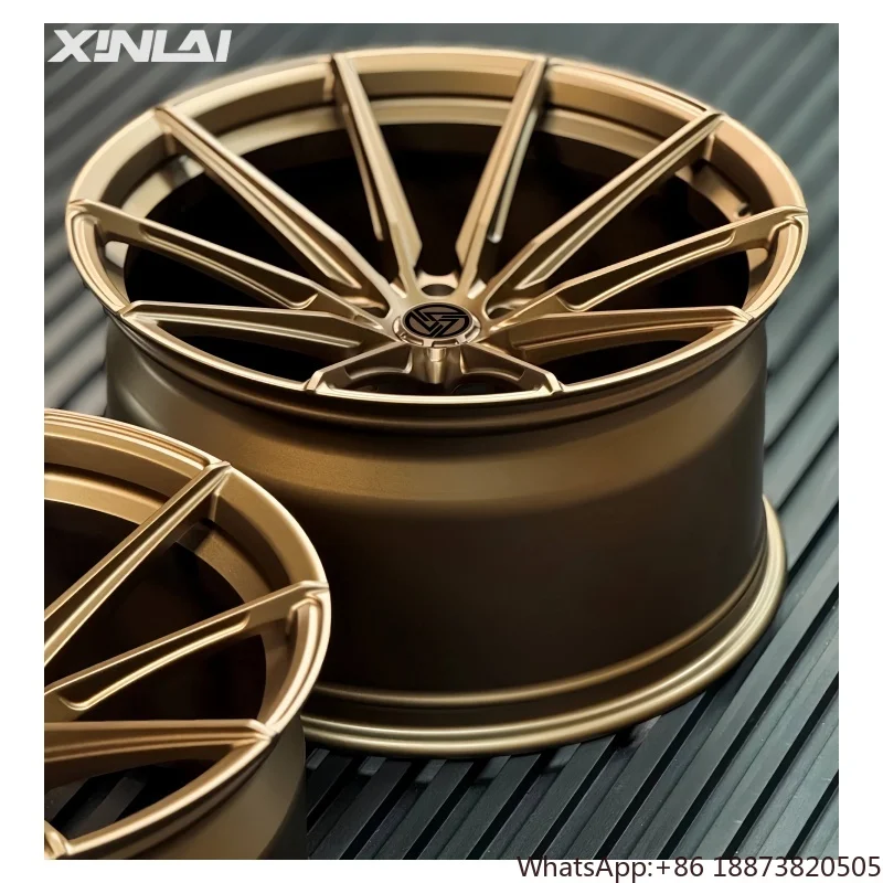 XINLAI llantas forjadas cóncavo profundo para Porsche y Audi
