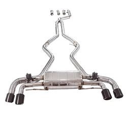 Escape trasero cat-back GFC acero inoxidable BMW M340i/M440i 3.0T