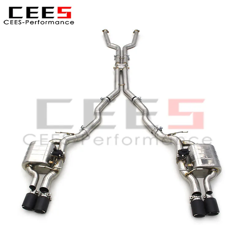 CEES para BMW M6 E63 V10 5.0L 2006-2010 sistema de escape Catback Valvetronic tubo de escape de coche silenciador válvula electrónica - imagen 5