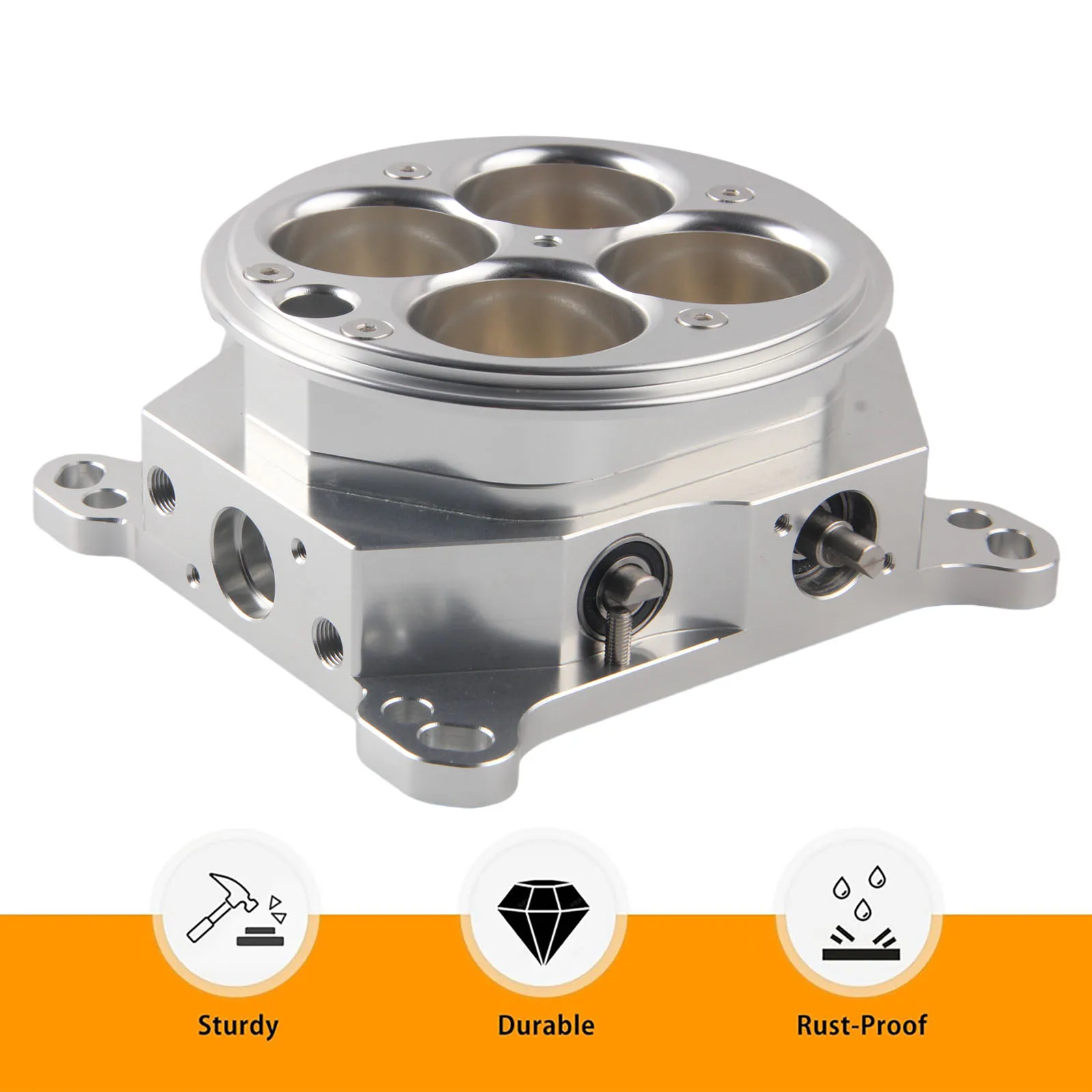 Cuerpo de mariposa universal alto caudal para tuning - imagen 2