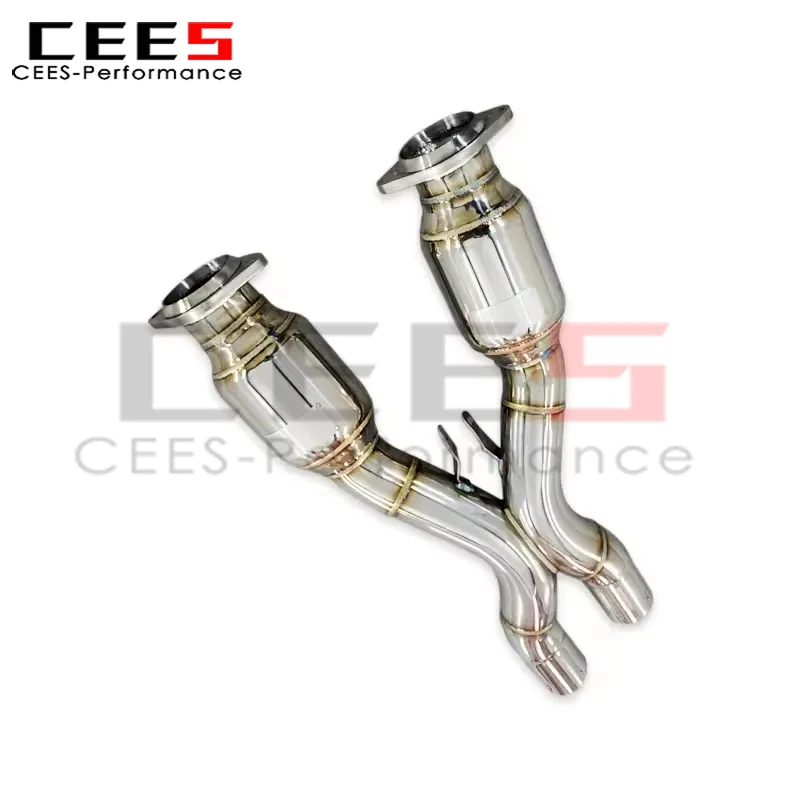 Tubo de escape en X con catalizador para Ferrari 599 GTB/GTO - imagen 2