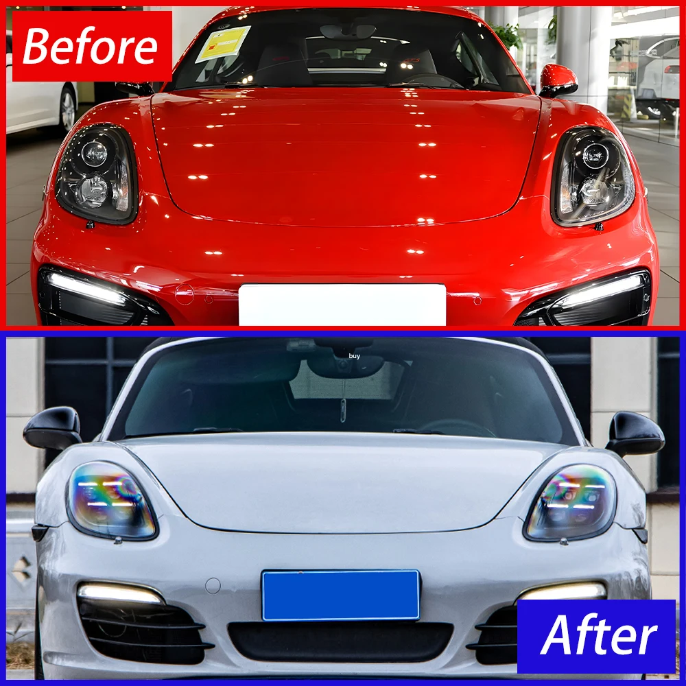 Kit faros LED proyector Porsche Cayman Boxster 981 2013-2015 - imagen 3