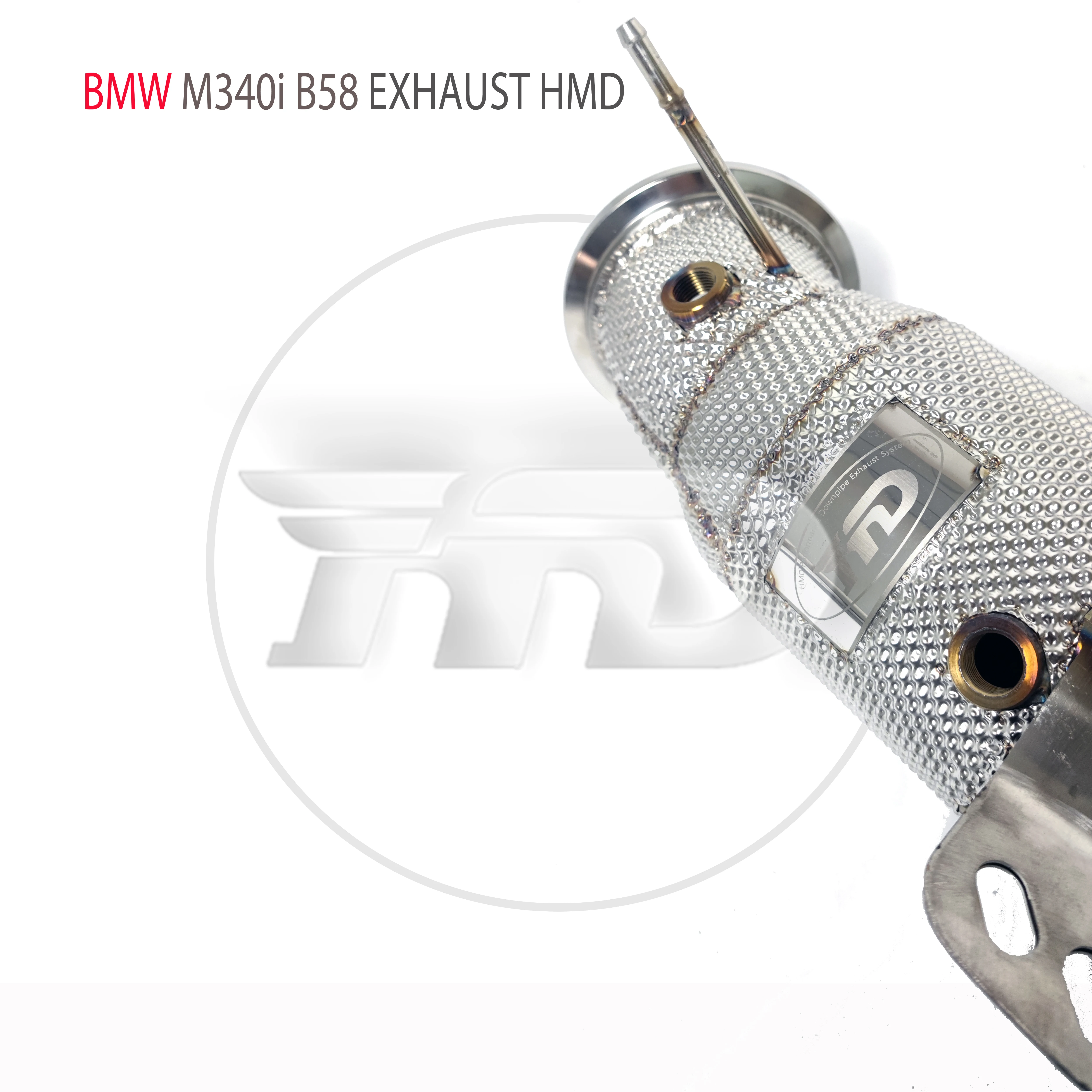 Tubo de bajada alto flujo HMD para BMW M240i M340i M440i 540i LCI - imagen 5