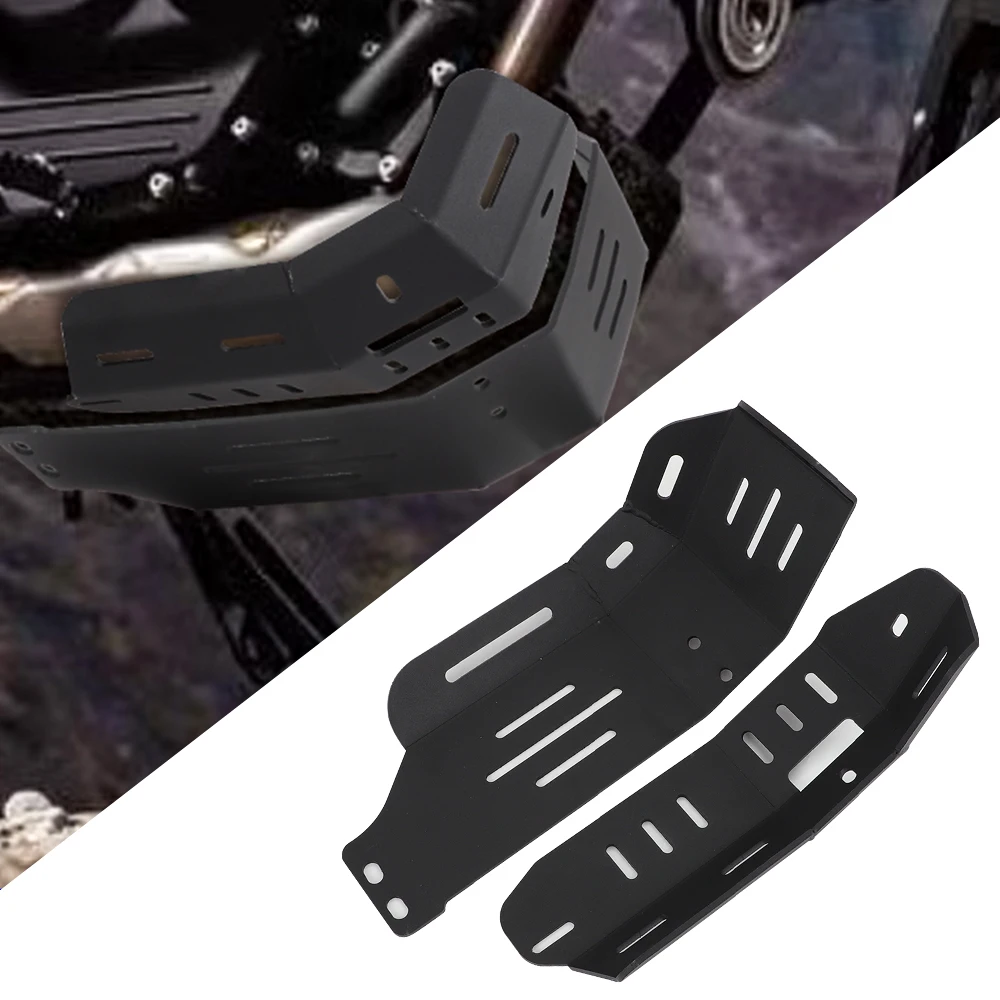 Protector motor Royal Enfield Himalayan 450 – Cubierta chasis negra