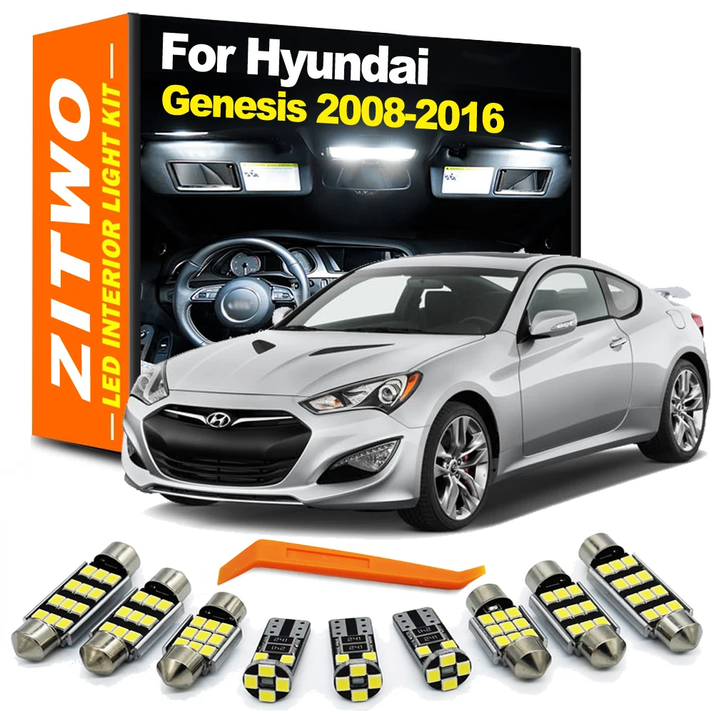Kit luces LED interior ZITWO – Hyundai Genesis Coupe 2008-2016