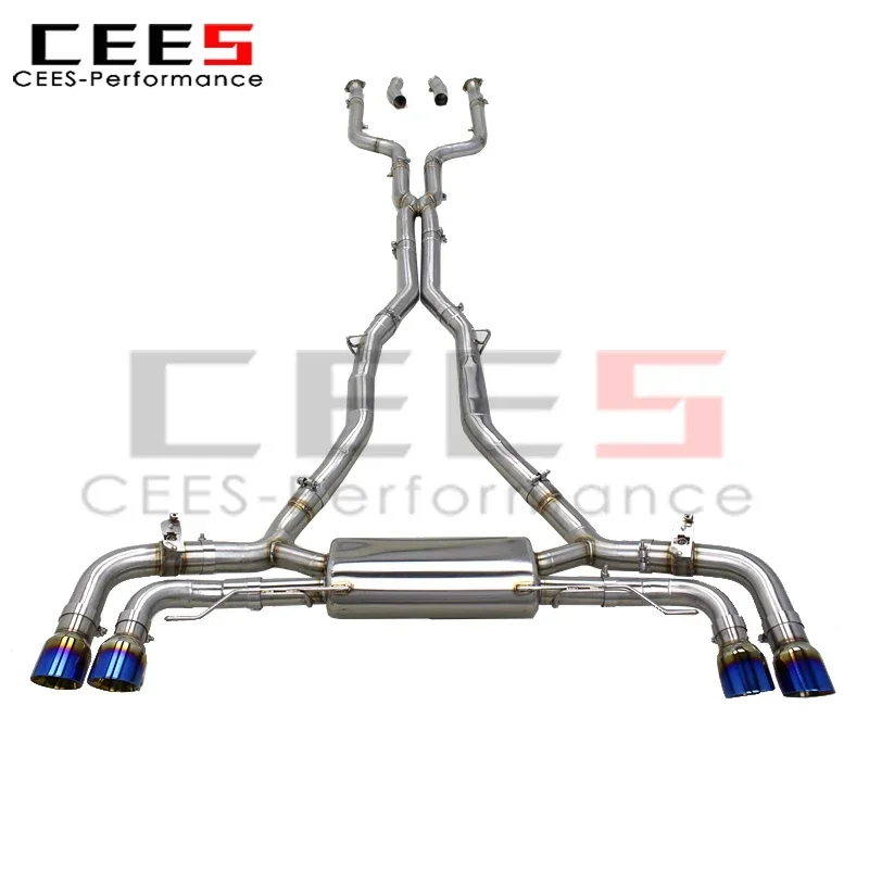 Escape deportivo CEES Valvetronic con mando para BMW X7 M60i 4.4 - imagen 3