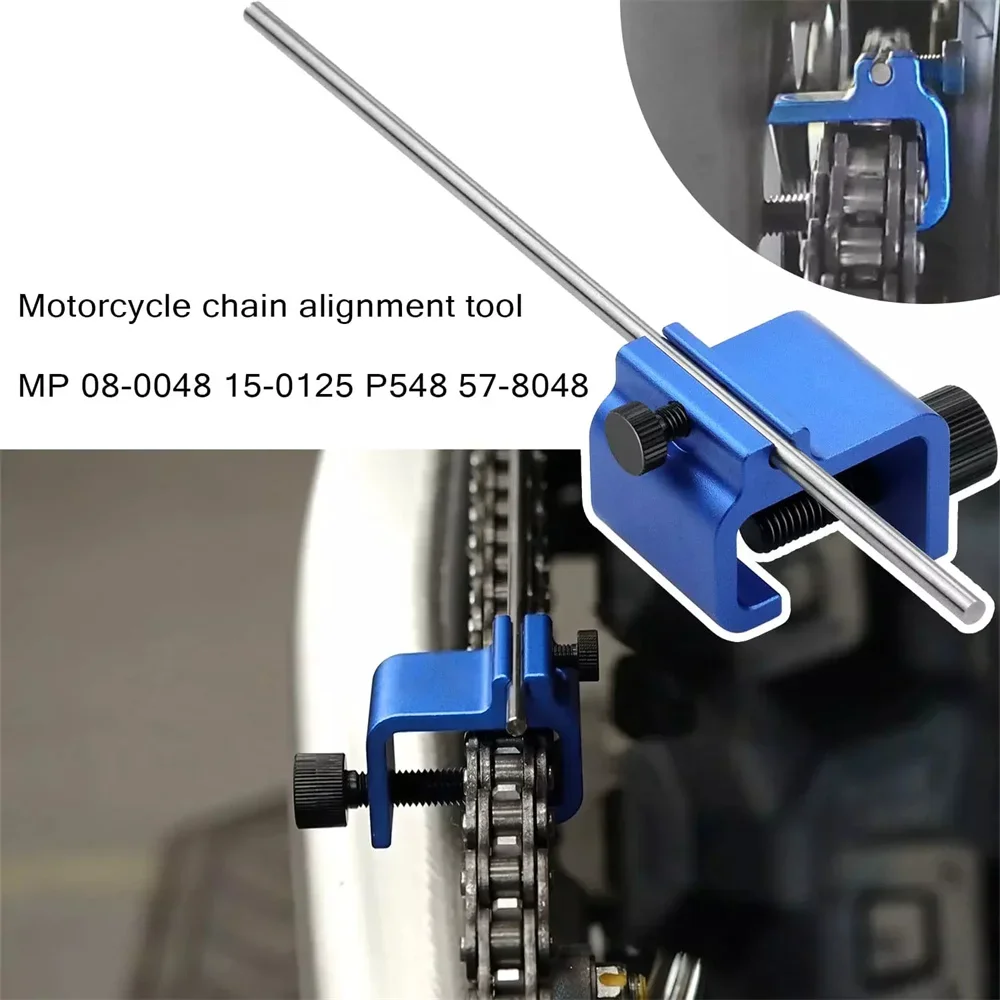 Herramienta alineación cadena motor para motos y ATV – ajuste rápido