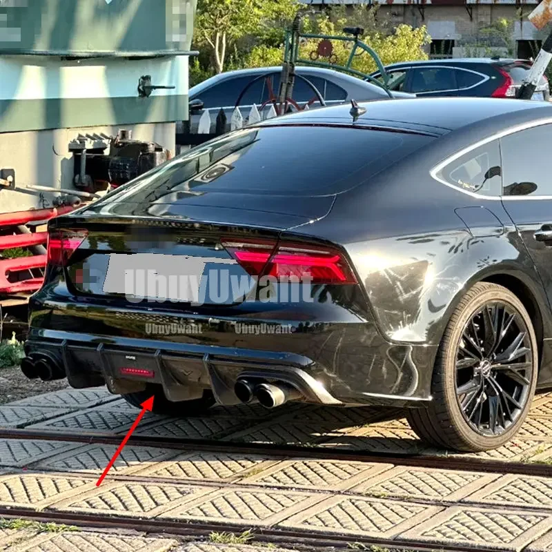 Difusor parachoches trasero carbono – Audi A7/S7/RS7 2016-2018 - imagen 4