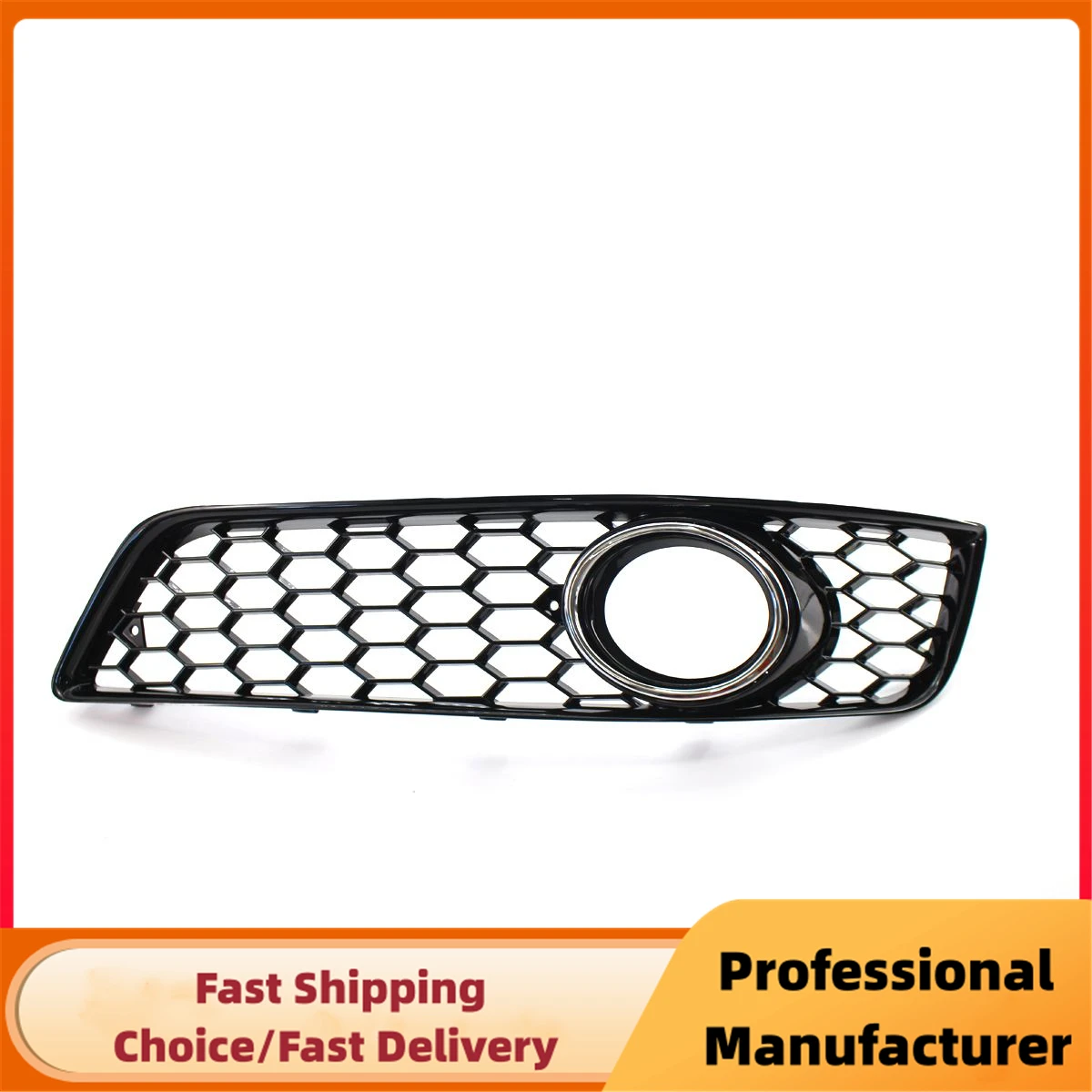 Rejilla antiniebla delantera Audi A3 8P 2009-2013, diseño panal - imagen 4