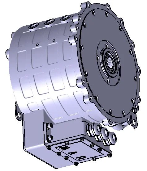 Eje trasero eléctrico Brogen Motor compatible con camión Delivery - imagen 4