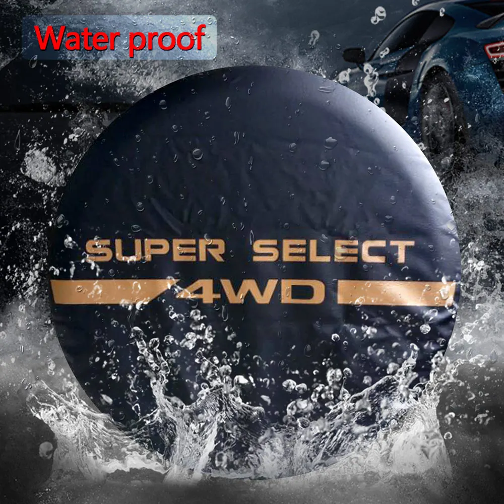 Funda impermeable PVC para neumático de repuesto 4WD – 14'' a 17'' - imagen 3
