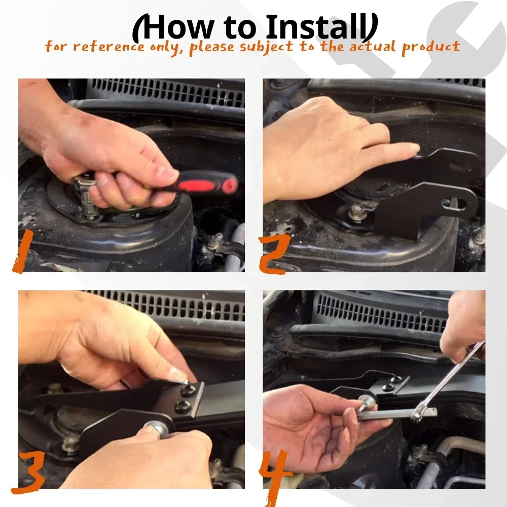 Barra de puntal delantero para Toyota Corolla Levin E210 2019-2021, barra estabilizadora de choque superior del motor, barra estabilizadora antideslizante STB - imagen 4