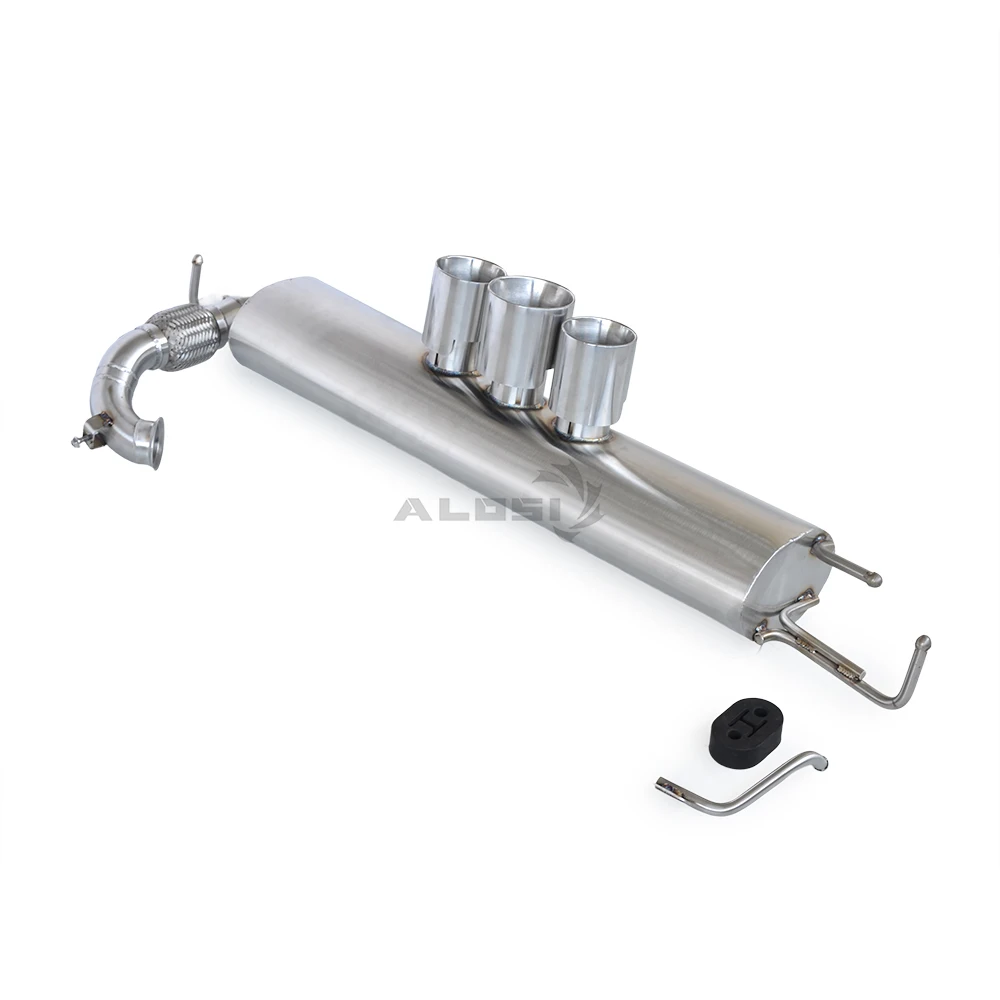 Escape trasero de acero inoxidable para Smart W453 1.0/0.9T 2015-2021 - imagen 5