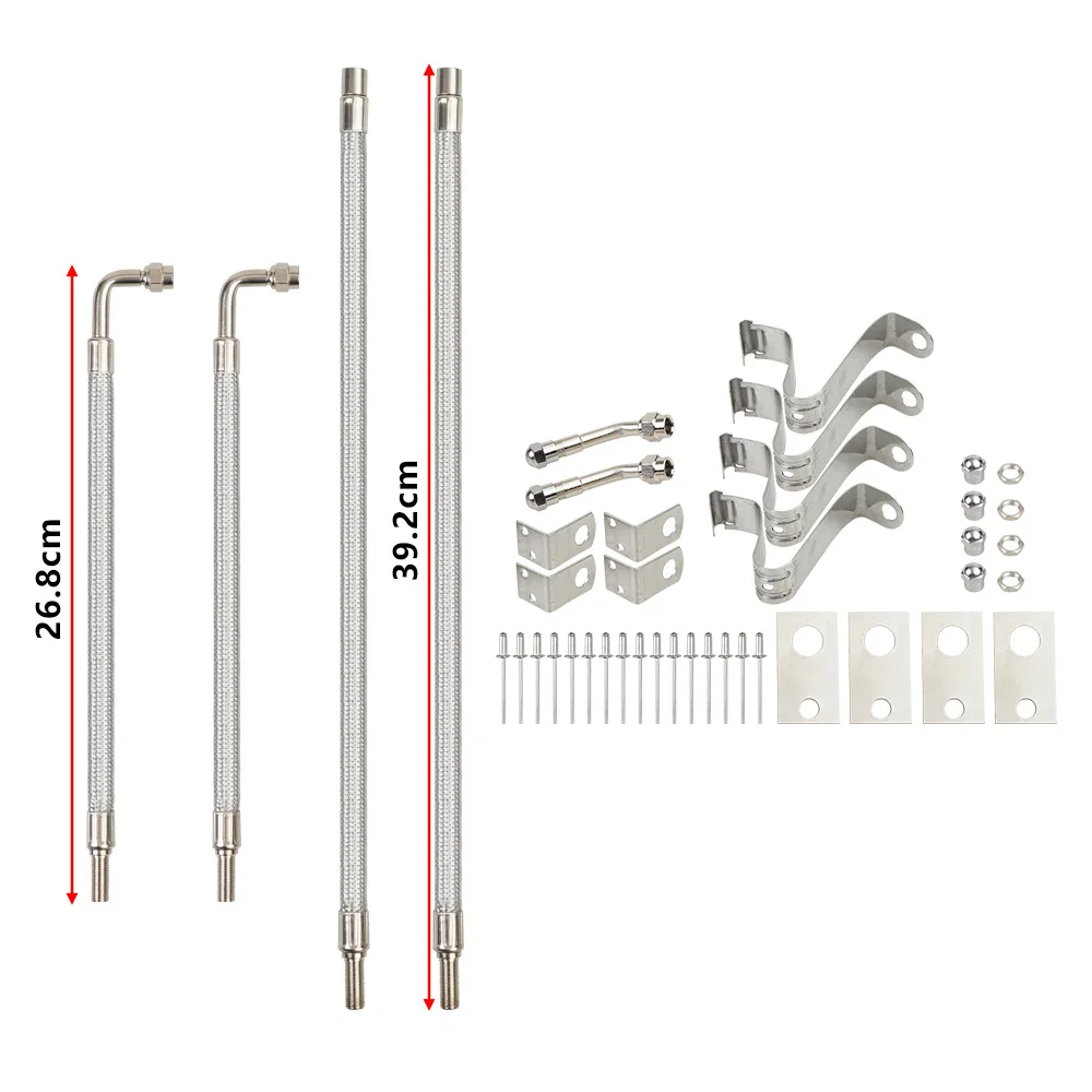 Extensores de vástago para ruedas gemelas de acero inoxidable - imagen 2