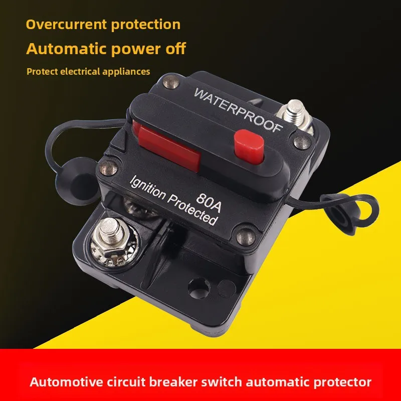 Disyuntor rearmable para coche, barco y autocaravana