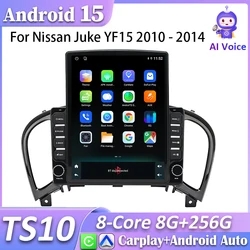 Radio multimedia Nissan Juke YF15 2010-2014 con CarPlay y GPS